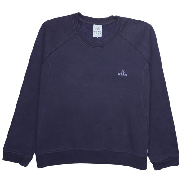 Adidas 90's Crew Neck Lightweight Sweatshirt Medium Purple