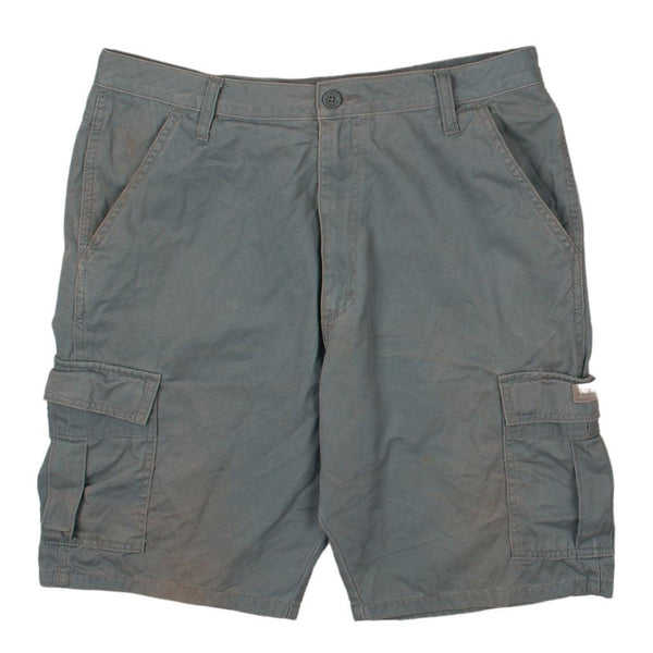 Vintage Wrangler 90’s Men's Cargo Shorts Blue 34 B Grade Retro Style