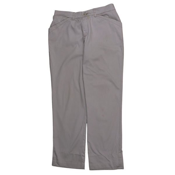 Lee 90's Men's Grey Straight Leg Baggy Trousers Pants Size 36
