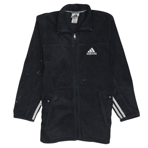 Adidas 90's Hiking Warm Full Zip Up Fleece Jumper XLarge Black
