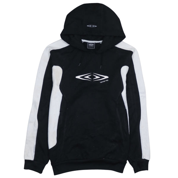 Umbro 90's Spellout Pullover Hoodie Medium Black