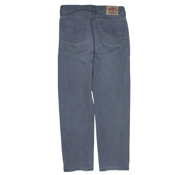 Lee 90's Lightweight Straight Leg Baggy Trousers / Pants 34 Grey