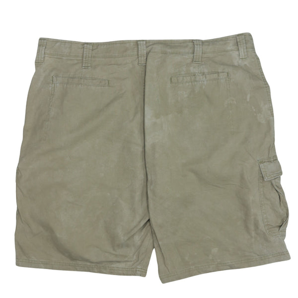 Wrangler 90's Relaxed Fit Baggy Chino Shorts 40 Beige Cream