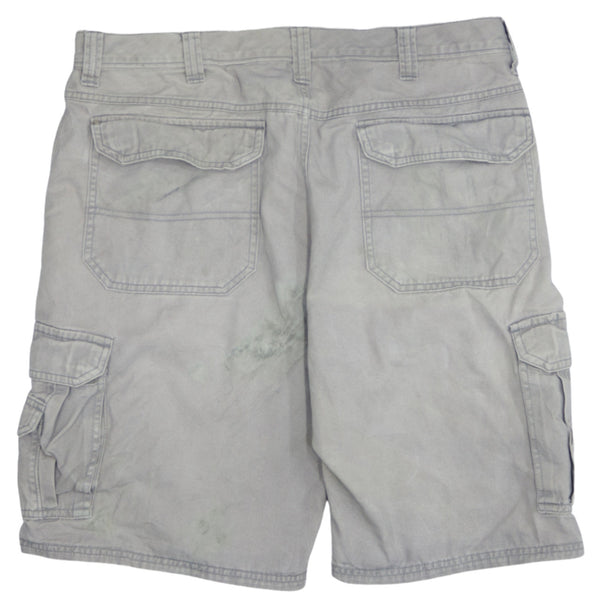 Wrangler 90's Baggy Chino Shorts 36 Beige Cream
