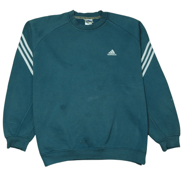 Adidas 90's Heavyweight Crew Neck Sweatshirt XLarge  Navy Blue