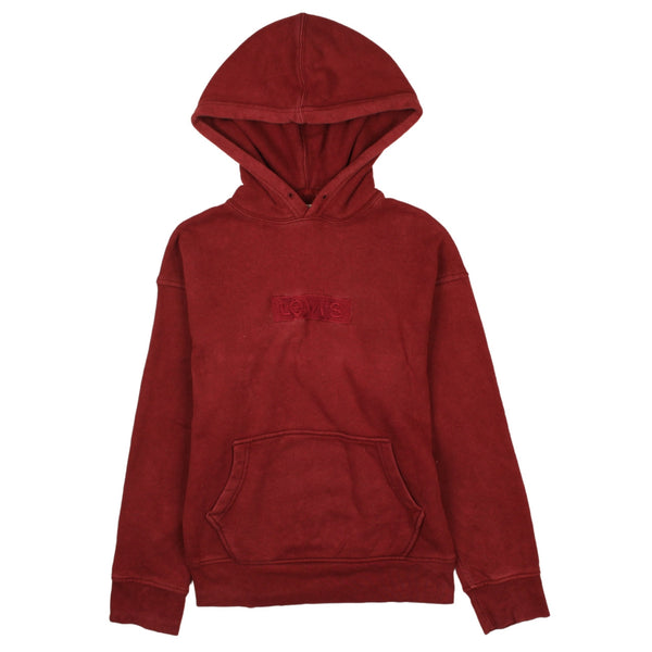 Levi's 90's Pullover Hoodie XSmall Burgundy Red