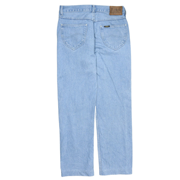 Lee 90's Lightwash Straight Leg Baggy Jeans / Pants 32 Blue