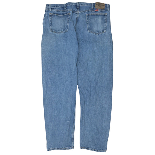 Wrangler 90's Vintage Men's 40 Relaxed Fit Blue Casual Pants/Trousers