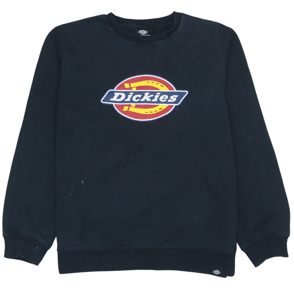 Dickies 90's Vintage Black Crew Neck Spellout Sweatshirt XXLarge