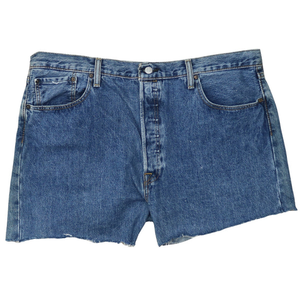 Levi's 90's 501 Baggy Chino Shorts 40 Blue