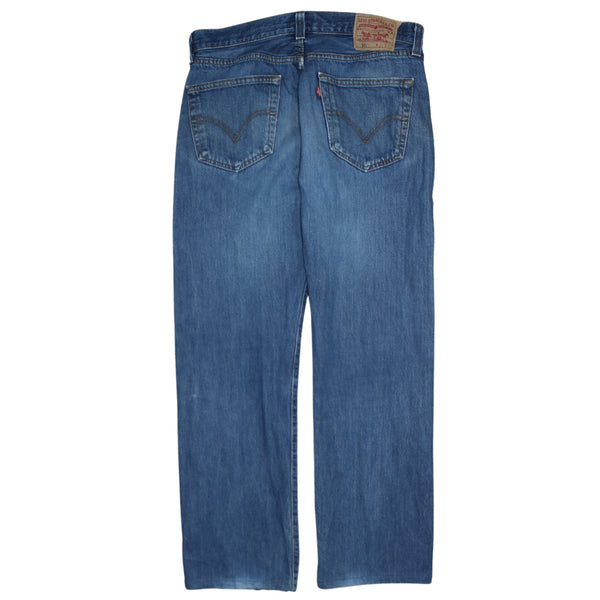 Levi's 90's 501 Straight Leg Baggy Jeans / Pants 31 Blue