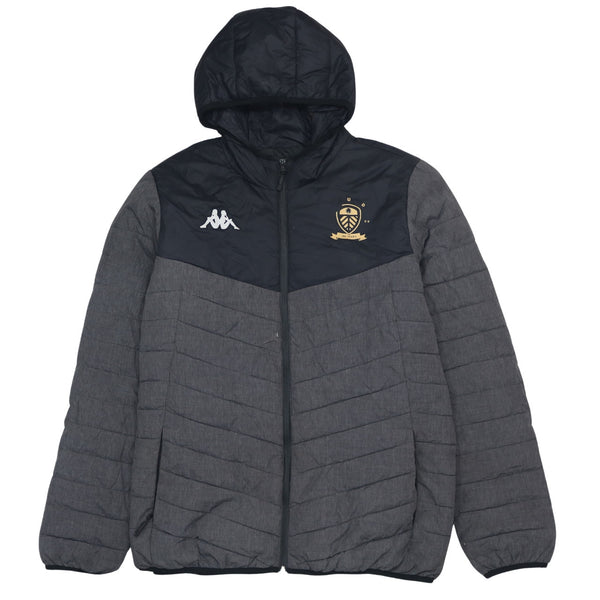 Kappa 90's Lightweight Full Zip Up Puffer Jacket XLarge Black