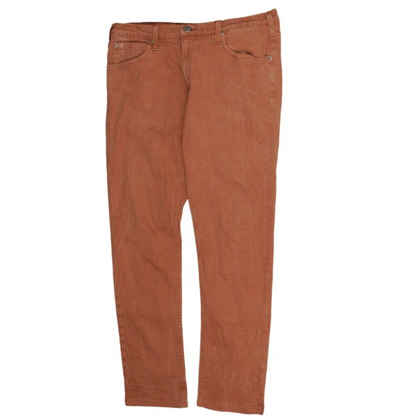 Lee Men's 90's Red Casual Trousers 36 Pants Vintage Style Comfort