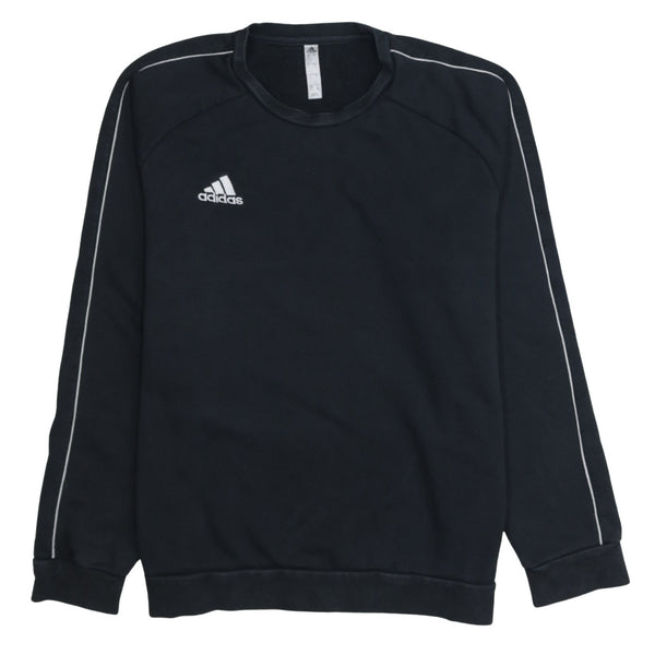 Adidas 90's Lightweight Crew Neck Sweatshirt Large Black