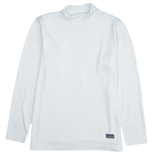 Vintage 90's Patagonia Lightweight Turtle Neck Sweatshirt White XS