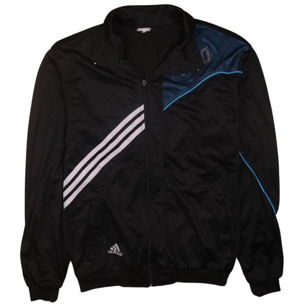 Adidas 90's Black Lightweight Windbreaker Jacket M - Men's Medium