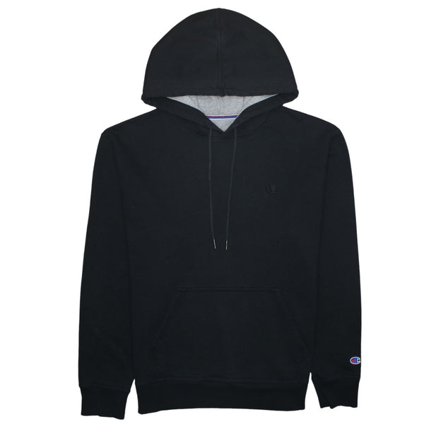 Champion 90's Lightweight Pullover Hoodie Medium Black