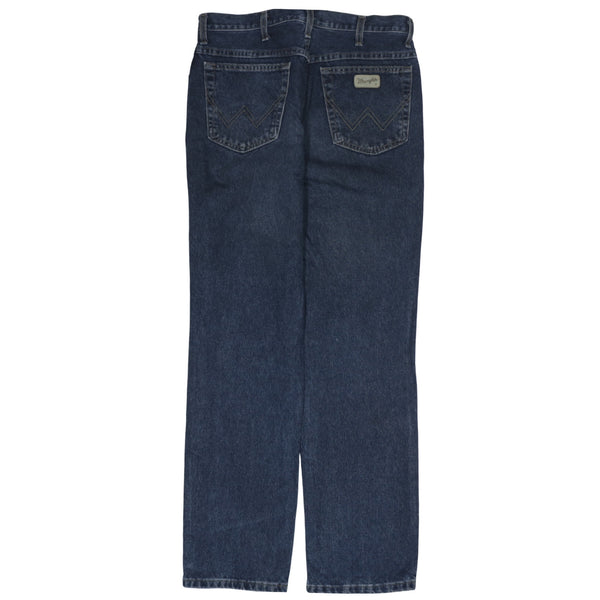 Wrangler 90's Lightwash Straight Leg Baggy Jeans / Pants 34 Blue