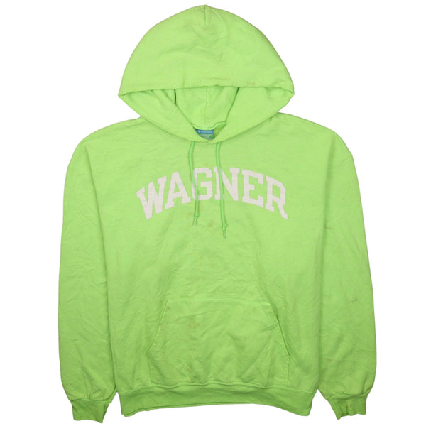 Champion Men's XLarge Green 90's Wasner Pullover Hoodie - Vintage Style