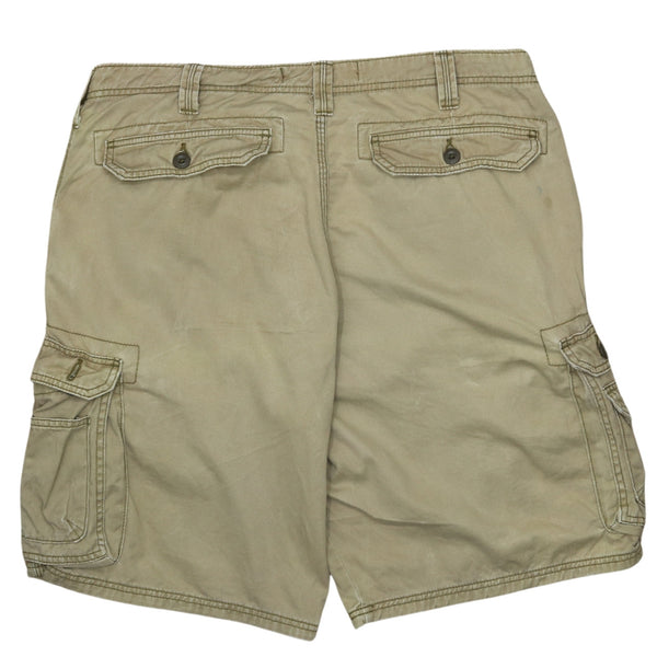 Lee 90's Baggy Cotton Chino Shorts Men's 36 Beige Cream