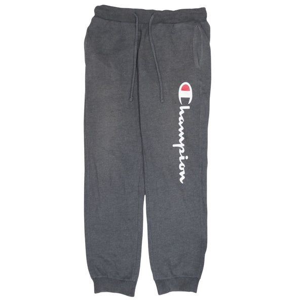 Champion 90's Tracksuit Casual Joggers / Sweatpants Small Grey
