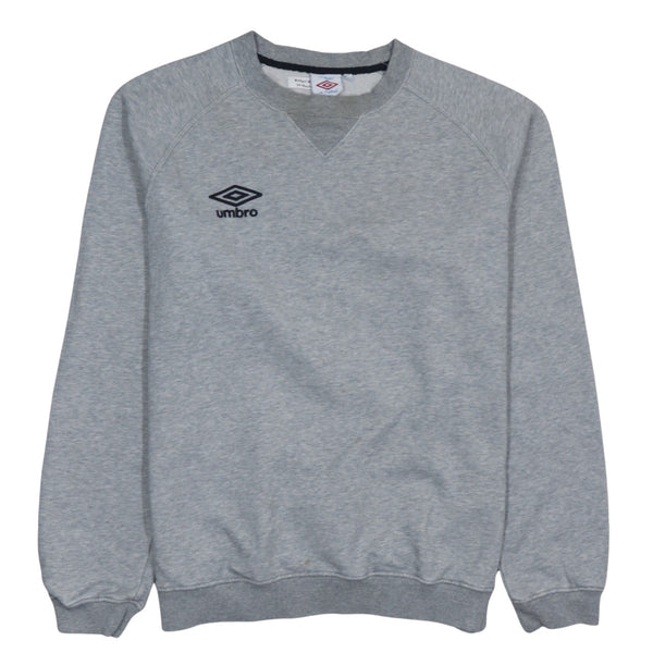 Umbro 90's Lightweight Crew Neck Sweatshirt Large Grey