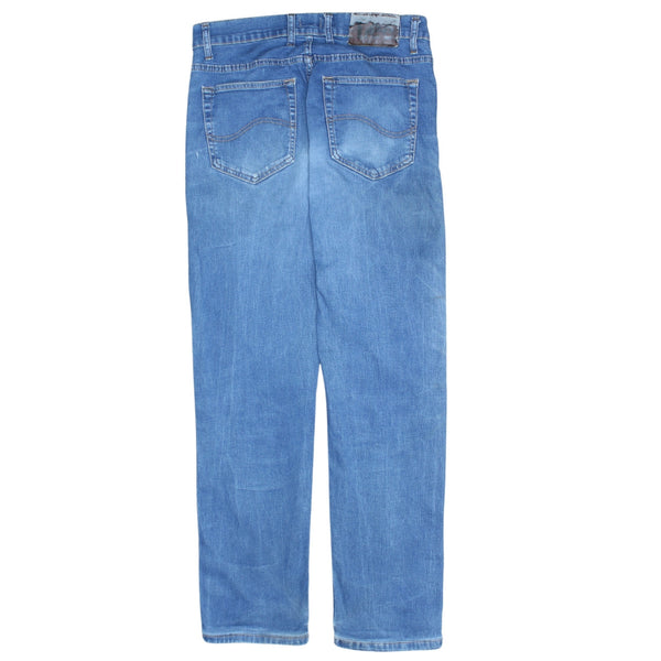 Lee Men's 34 Lightwash Blue Casual Cotton Pants Trousers 90s Vintage