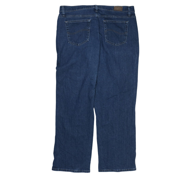 Lee 90's Lightwash Straight Leg Baggy Jeans / Pants 38 Blue