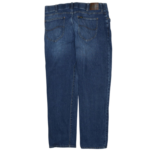 Lee 90's Vintage Men's Lightwash Blue Baggy Straight Leg Pants 36