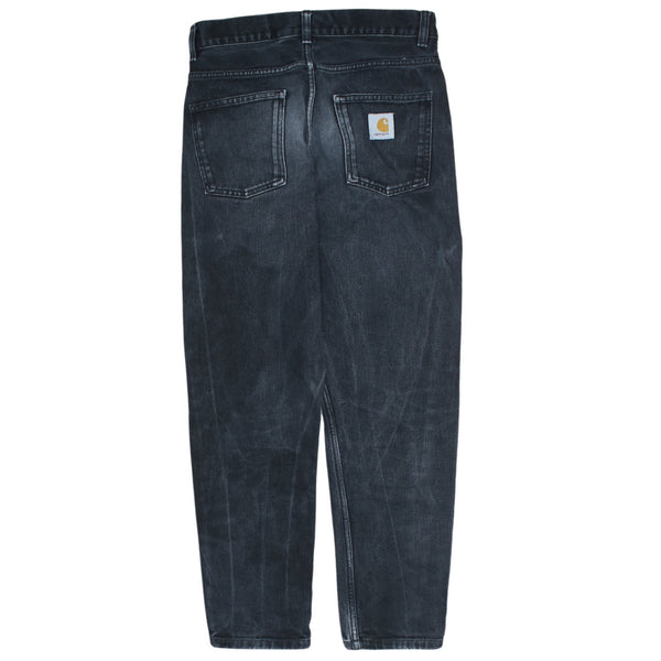 Carhartt 90's Vintage Black Lightwash Casual Trousers, Men's 29