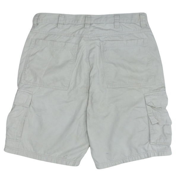 Wrangler 90's Baggy Chino Shorts 34 Beige Cream