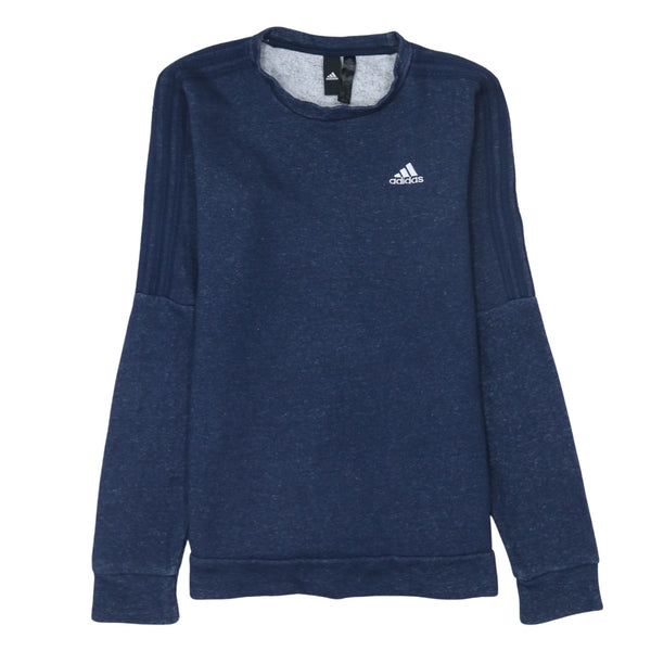 Adidas 90's Lightweight Crew Neck Sweatshirt XSmall Navy Blue