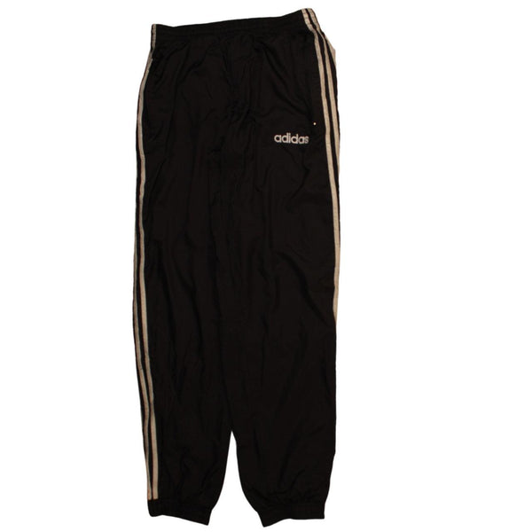 Adidas 90's Vintage Black Joggers Sweatpants Men Size 30 Casual