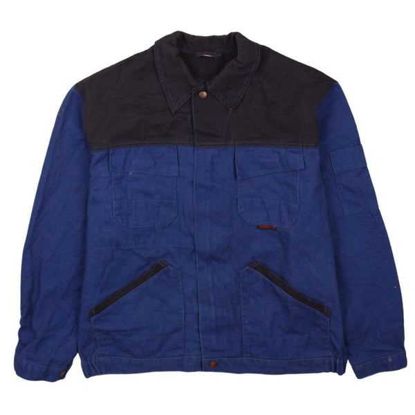 Vintage 90's Active Men's XLarge Blue Windbreaker Lightweight Jacket