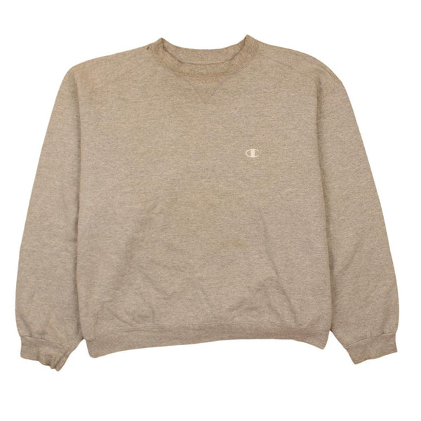 Champion 90's Heavyweight Crew Neck Sweatshirt Large Grey