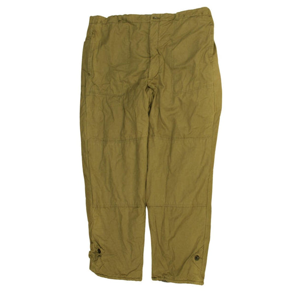 Men's Vintage 90's Baggy Straight Leg Trousers Green Size 40