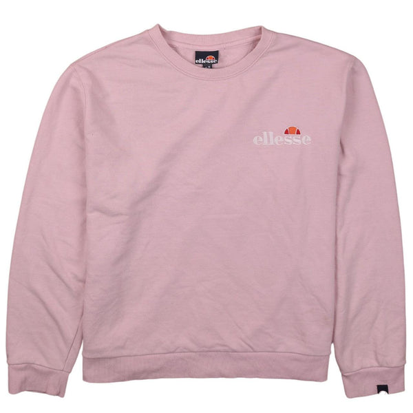 Ellesse 90's Vintage Heavyweight Crew Neck Sweatshirt XXXLarge Pink