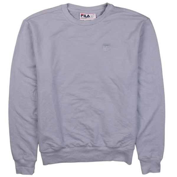 Fila 90's Heavyweight Crew Neck Sweatshirt Small Grey