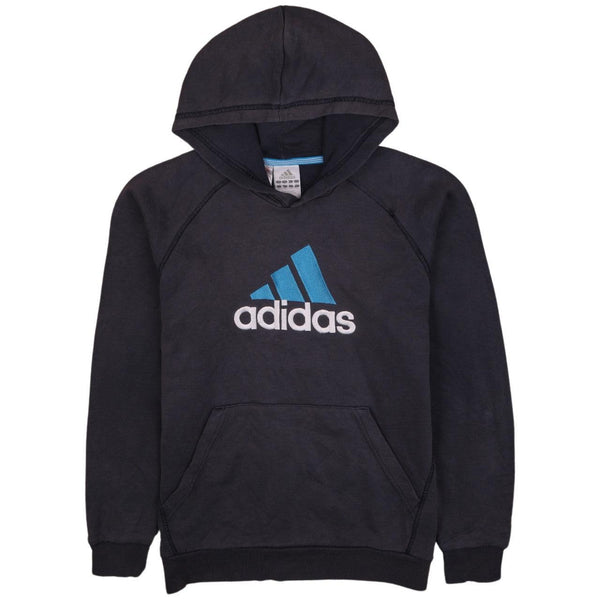 Adidas Vintage 90's Grey Spellout Pullover Hoodie Women's Large