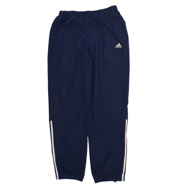 Adidas 90's Vintage Baggy Joggers Sweatpants Large Navy Blue Comfort