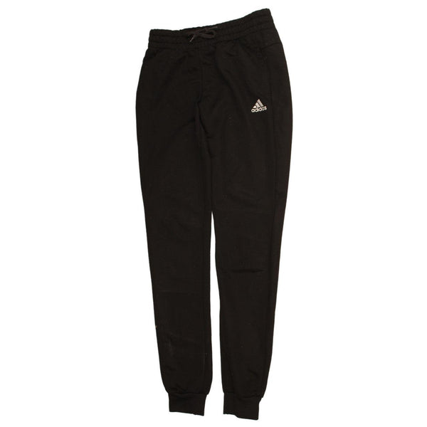 Adidas 90s Casual Black Joggers Sweatpants Women's XSmall Vintage