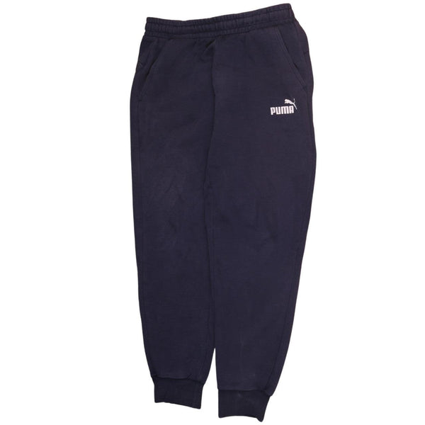 Puma Vintage 90's Men's Medium Navy Blue Casual Joggers Sweatpants