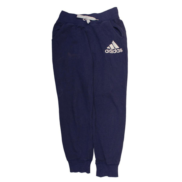 Adidas 90's Vintage Women's Navy Blue Joggers Sweatpants, Small