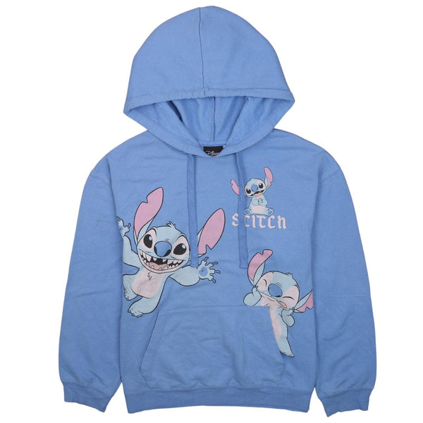 Vintage 90's Disney Stitch Pullover Hoodie Women's Large Blue