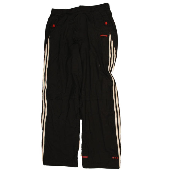 Adidas 90's Straight Leg Baggy Trousers / Pants Medium Black