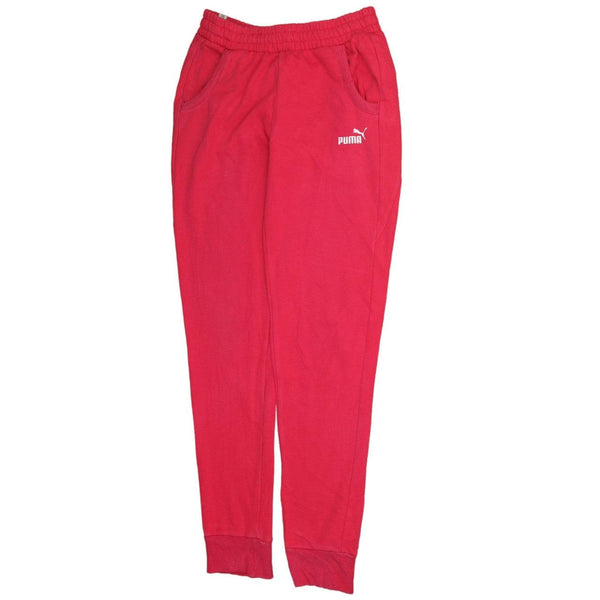 Puma 90's Pink Vintage Joggers Sweatpants Women's XSmall Retro