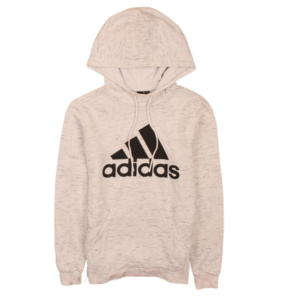Adidas 90's Vintage Women's XSmall Beige Cream Hoodie Sweatshirt