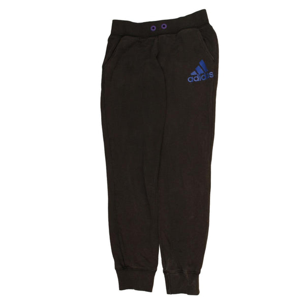 Adidas Black 90's Vintage Casual Joggers Sweatpants Women Small