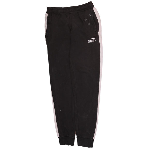 Puma 90's Retro Black Joggers Sweatpants Medium Men's Casual Fit