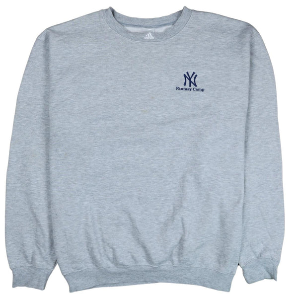 Adidas 90s Heavyweight Crew Neck Sweatshirt XL Gray Vintage